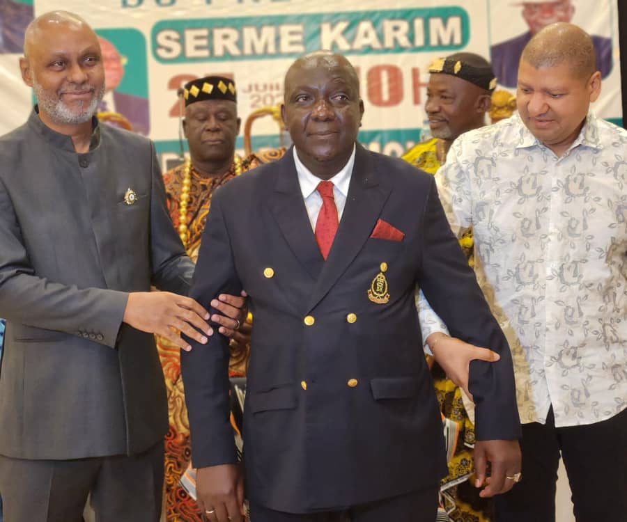 Yamoussoukro : Investiture du Président de l'Association des Présidents du Conseil d'Administration des Coopératives de Café-Cacao